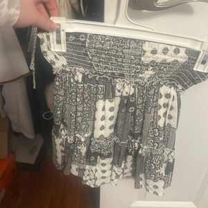 Alt’ard State Smocked Flowy Skirt